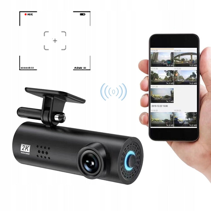 Car video recorder 24h parking monitoring night vision camera