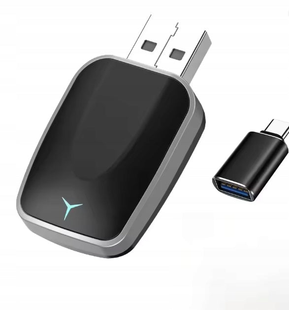 CarPlay Wireless Adapter, 2 in 1 Wireless