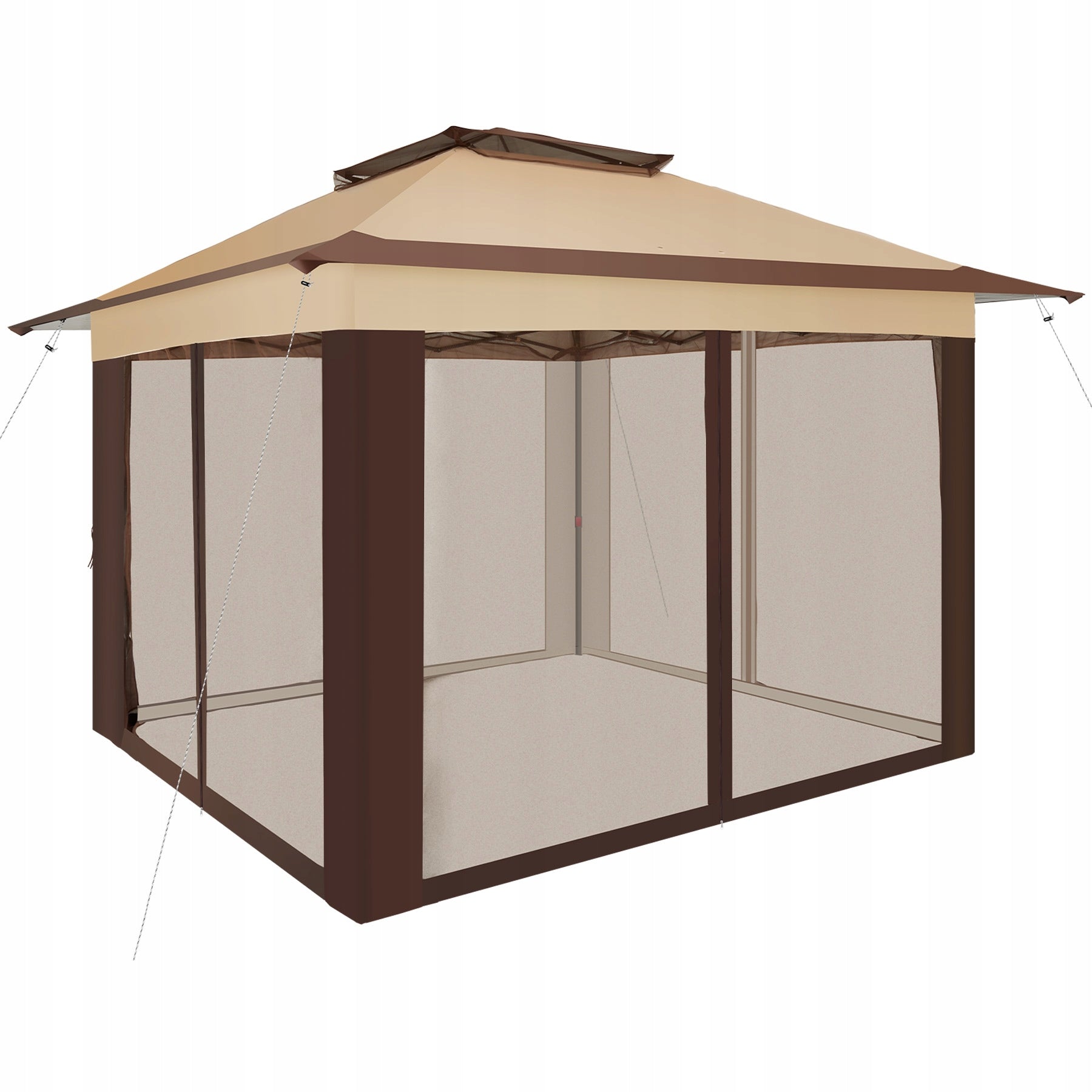 Carabobo Folding Pavilion 3,64x3,64x2,94m Width 3.64 m