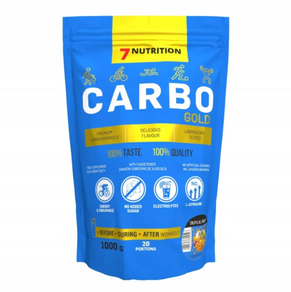 Carbohydrate 7Nutrition Powder 1000 g Tropical Fruit