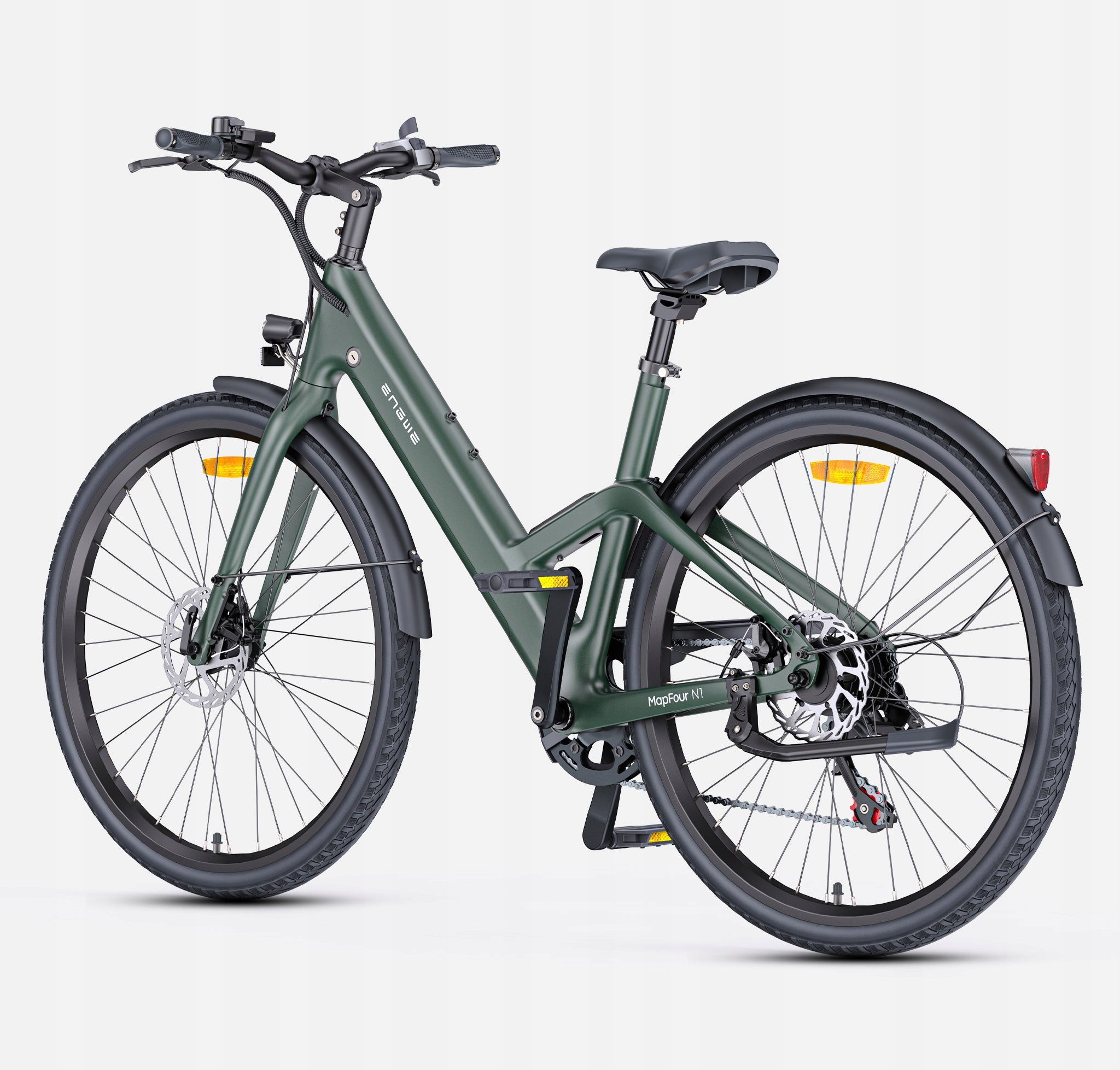 Carbon Fiber Electric Bike Engwe N1 AIR 250W Disc Brakes Model N1 AIR ST włókna węglowego