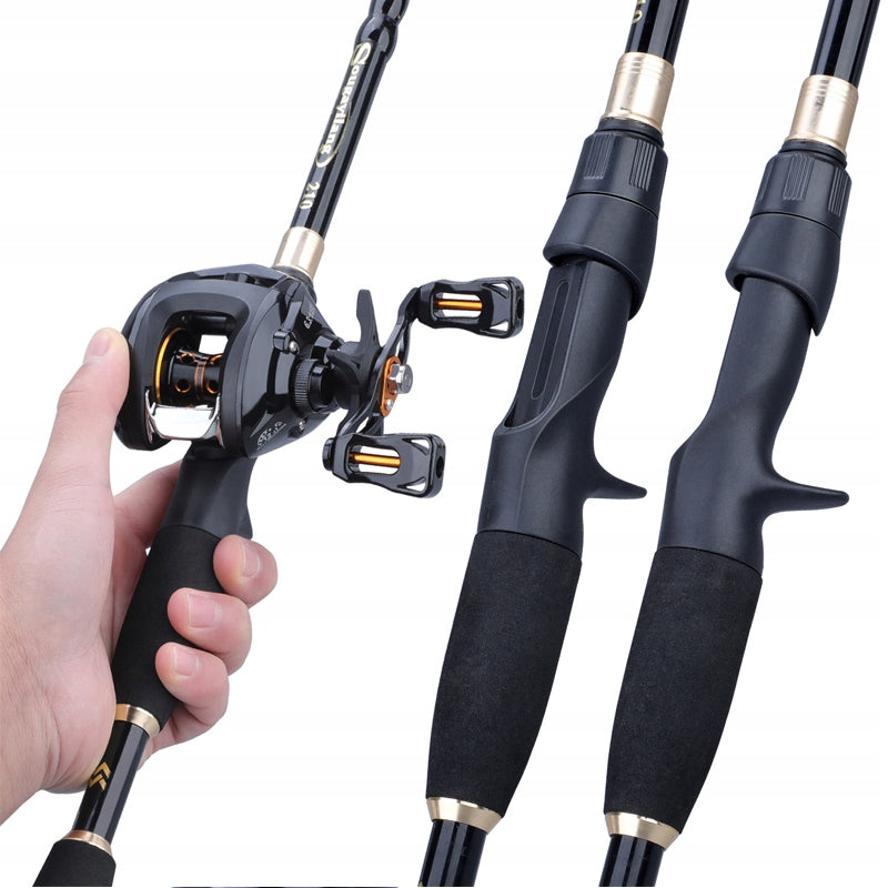 Carbon Fiber FISHING ROD TELESCOPIC Spinning 1.8m 7el STRONG 8-25g EAN (GTIN) 5906058301517