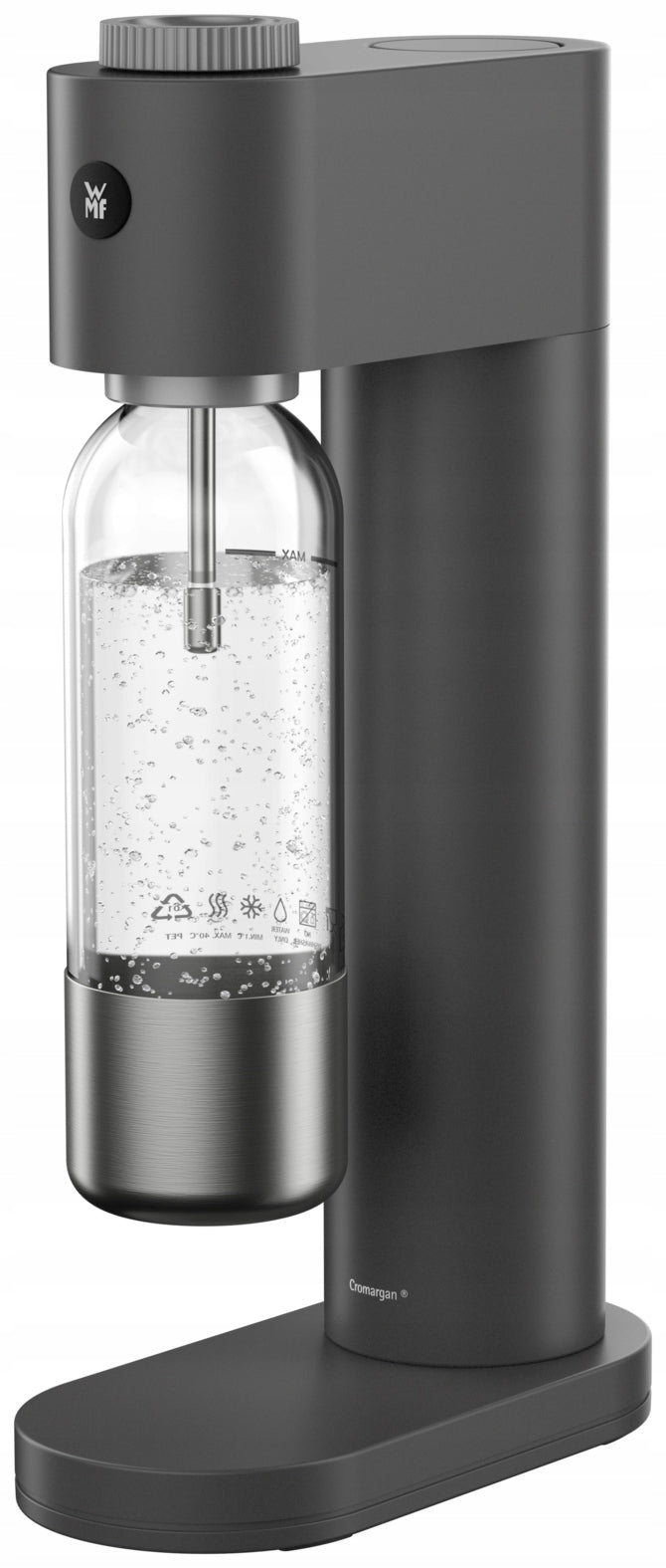 Carbonated Water Saturator WMF Element One Steel Bottle and CO2 Cylinder Packaging status original