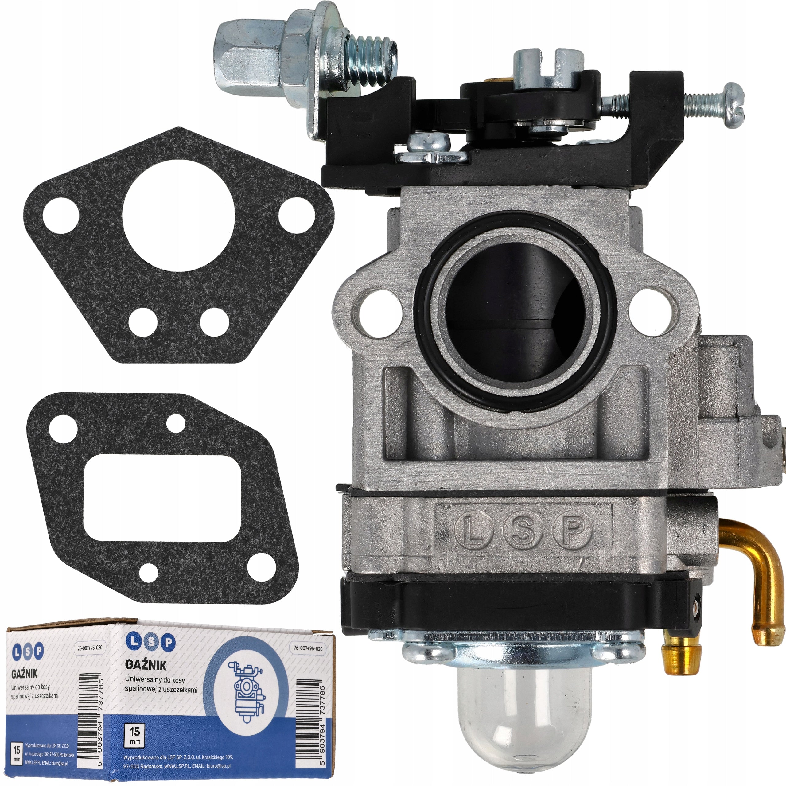 Carburetor For Combustion Scythe NAC DEMON Lawn Mowers Universal 15mm
