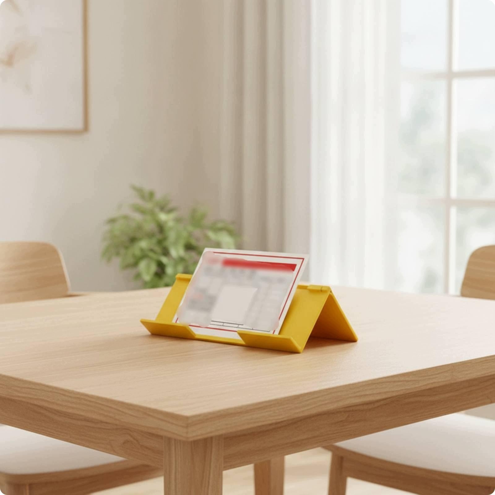 Card Holder Yellow