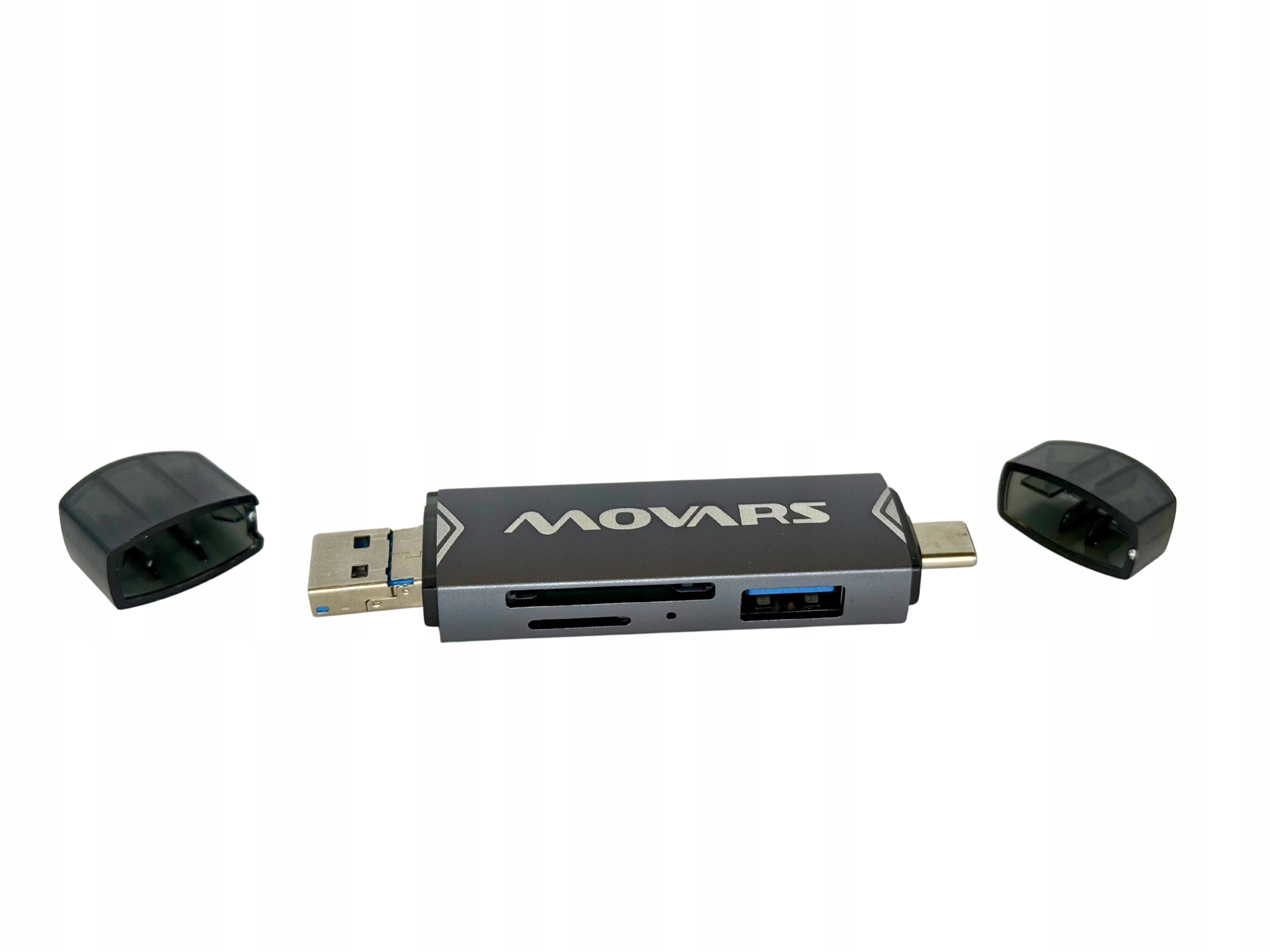 Card Reader 6in1 USB 3.0 USB-C microUSB SD microSD OTG fast transfer Packaging status original