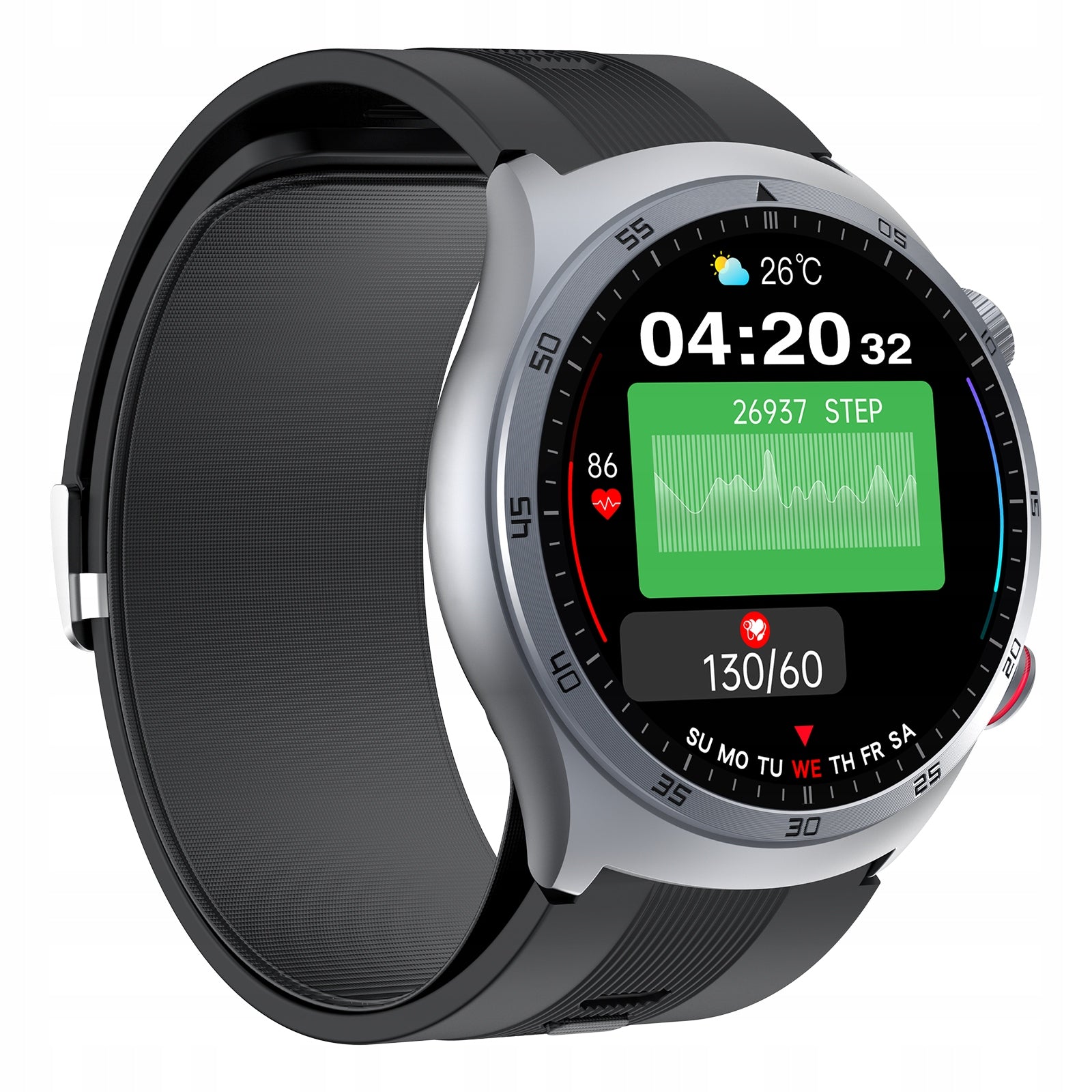 Cardiowatch Wierra BioSense Elite Pumped Pressure Measuring Strap Model other