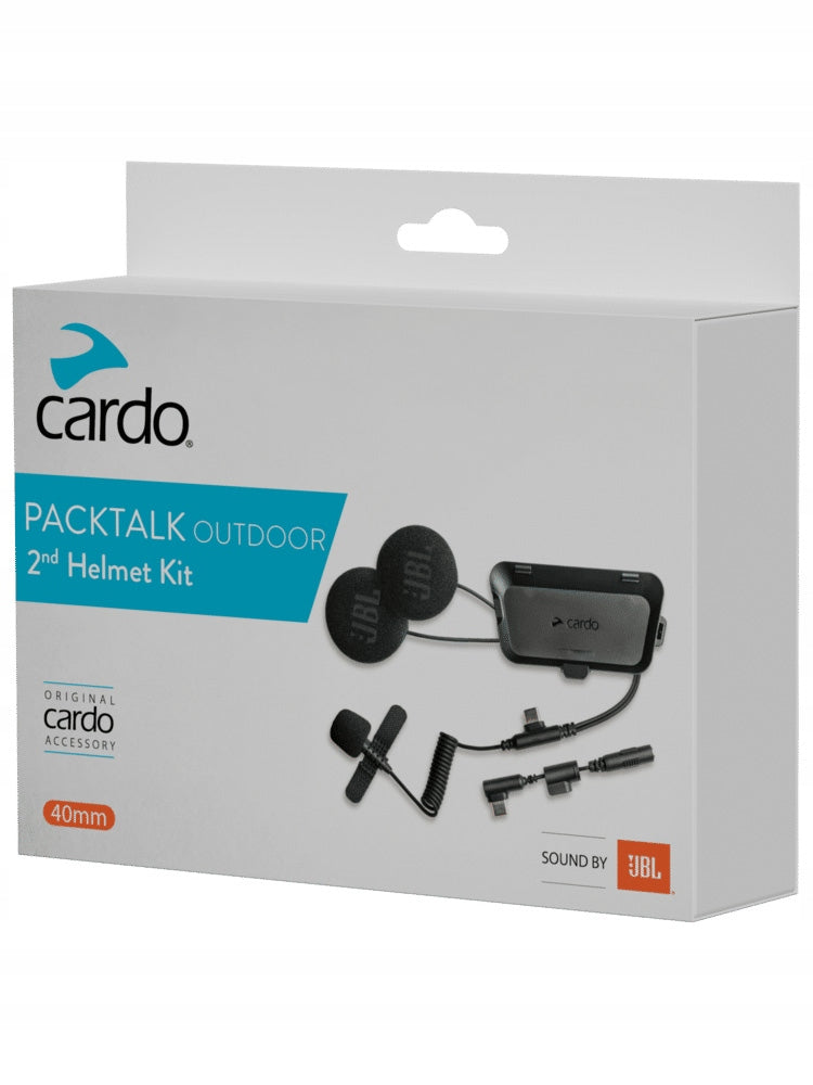 Cardo Packtalk Outdoor 40mm 11E230 Intercom Accessory Kit Manufacturer Cardo