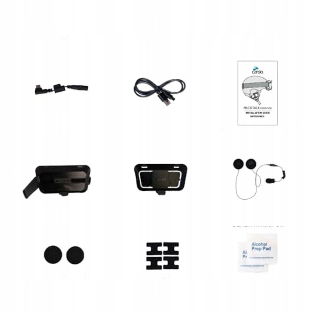 Cardo Packtalk Outdoor 40mm 11E230 Intercom Accessory Kit Manufacturer's catalog number ACC00017