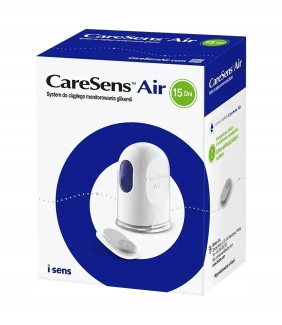 CareSens Air Sensor for Glucose Measurement with Alarm Function 15 days 03.10.2026r