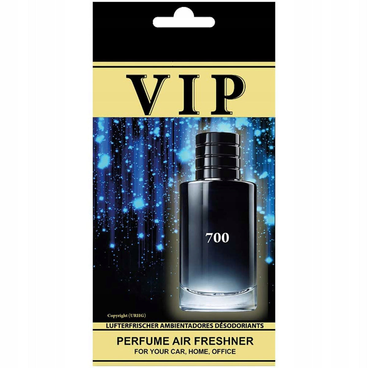 Caribi VIP 700 Scent Car Freshener Pendant Packaging status original