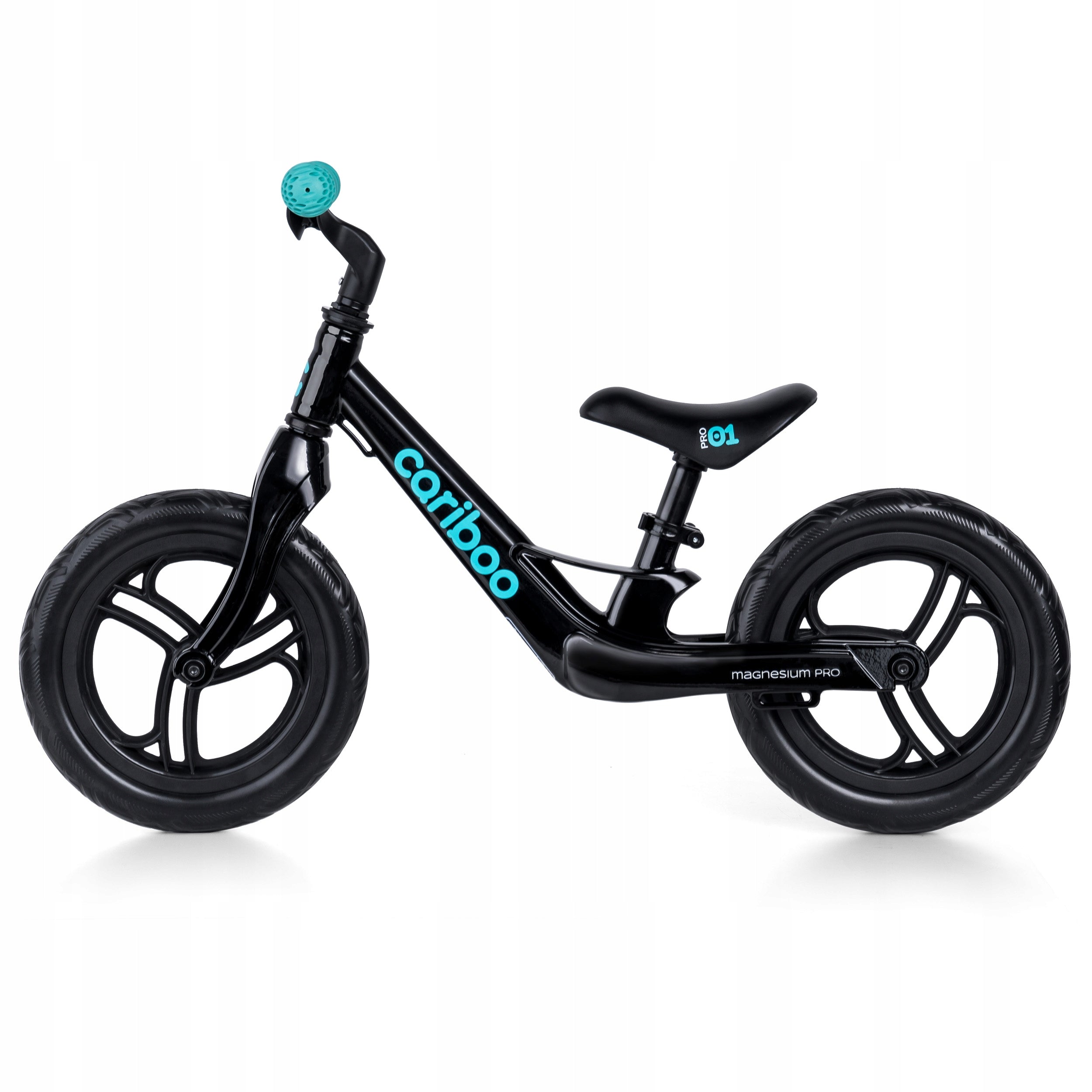 Cariboo Magnesium Pro balance bike (black and turquoise) Brand Cariboo