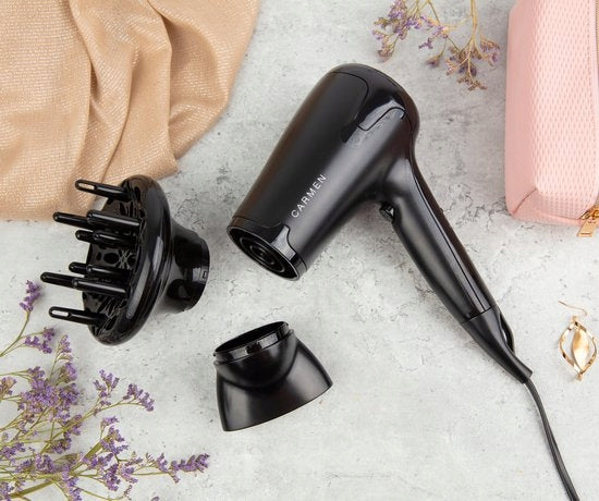Carmen HD1695 - Hairdryer - 1700W - Diffuser Function Coolshot (117) Manufacturer code HD1695