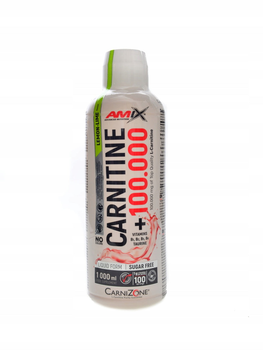 Carnitine 100000mg carnizone 2 x 1000 ml citron limeta DUOPACK Packaging status original