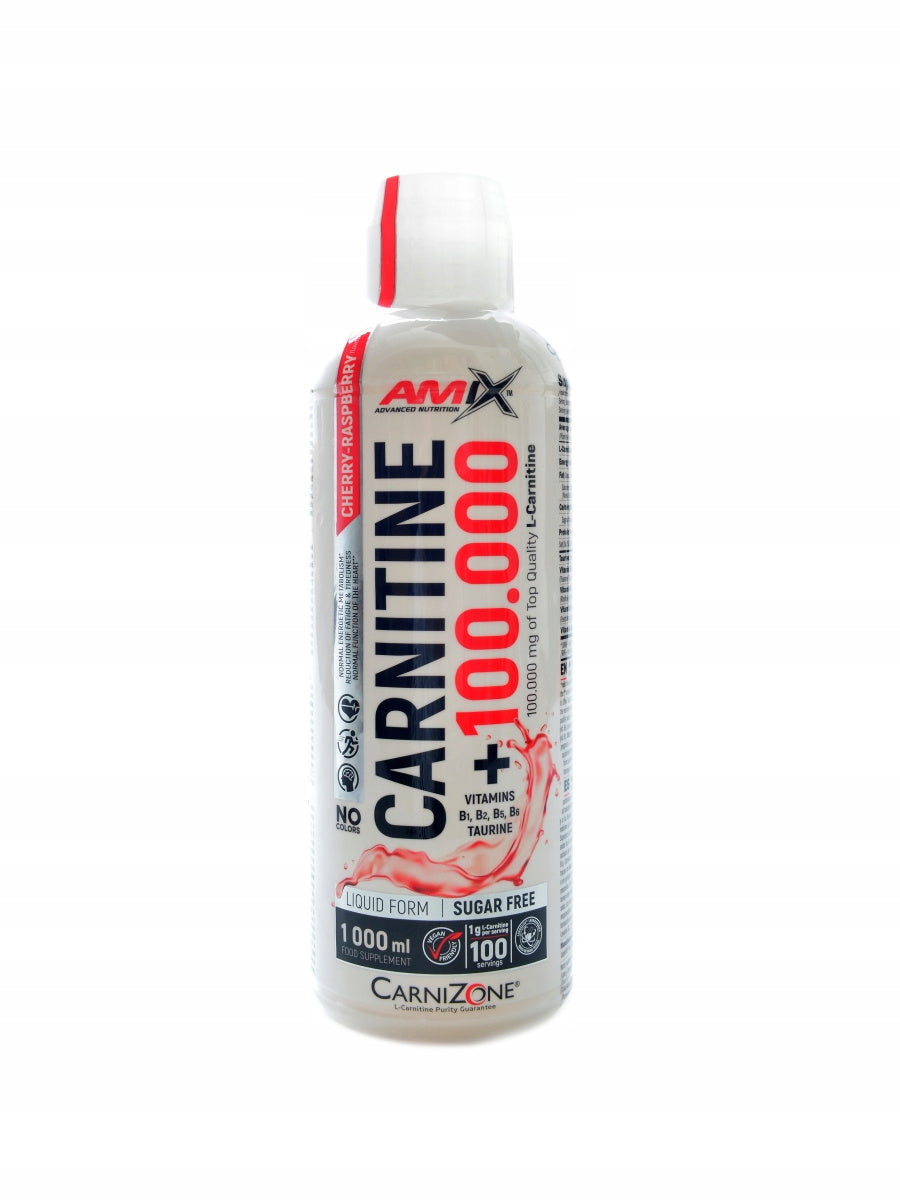 Carnitine 100000mg carnizone 2 x 1000 ml višeň malina DUOPACK Packaging status original