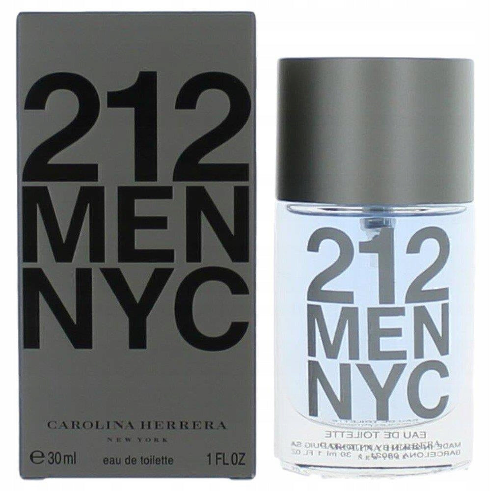 Carolina Herrera 212 Men Eau De Toilette 30 ml Packaging status original