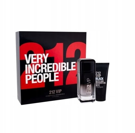 Carolina Herrera 212 VIP Black Men 100 ml EDP+100 ml SG vintage prem. 2017