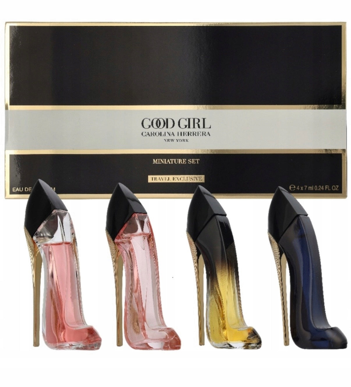 Carolina Herrera Good Girl miniature set for women 4 x 7 ml