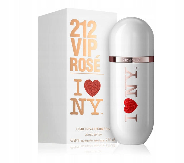 Carolina Herrera VIP Rose I love New York Eau de Parfum 80 ml