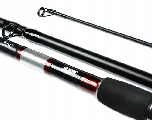 Carp FISHING SET JAXON 2x wheel rod Z22 Transport length 80 cm