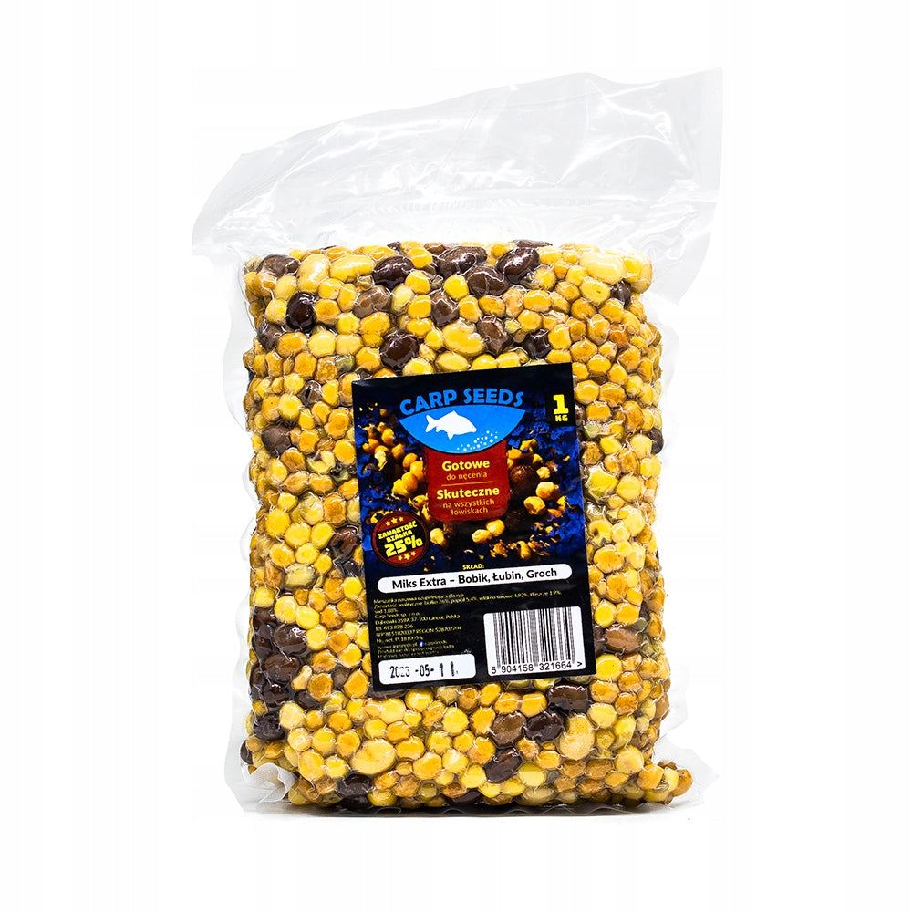 Carp Seeds Mix Extra 1kg bean lupine peas
