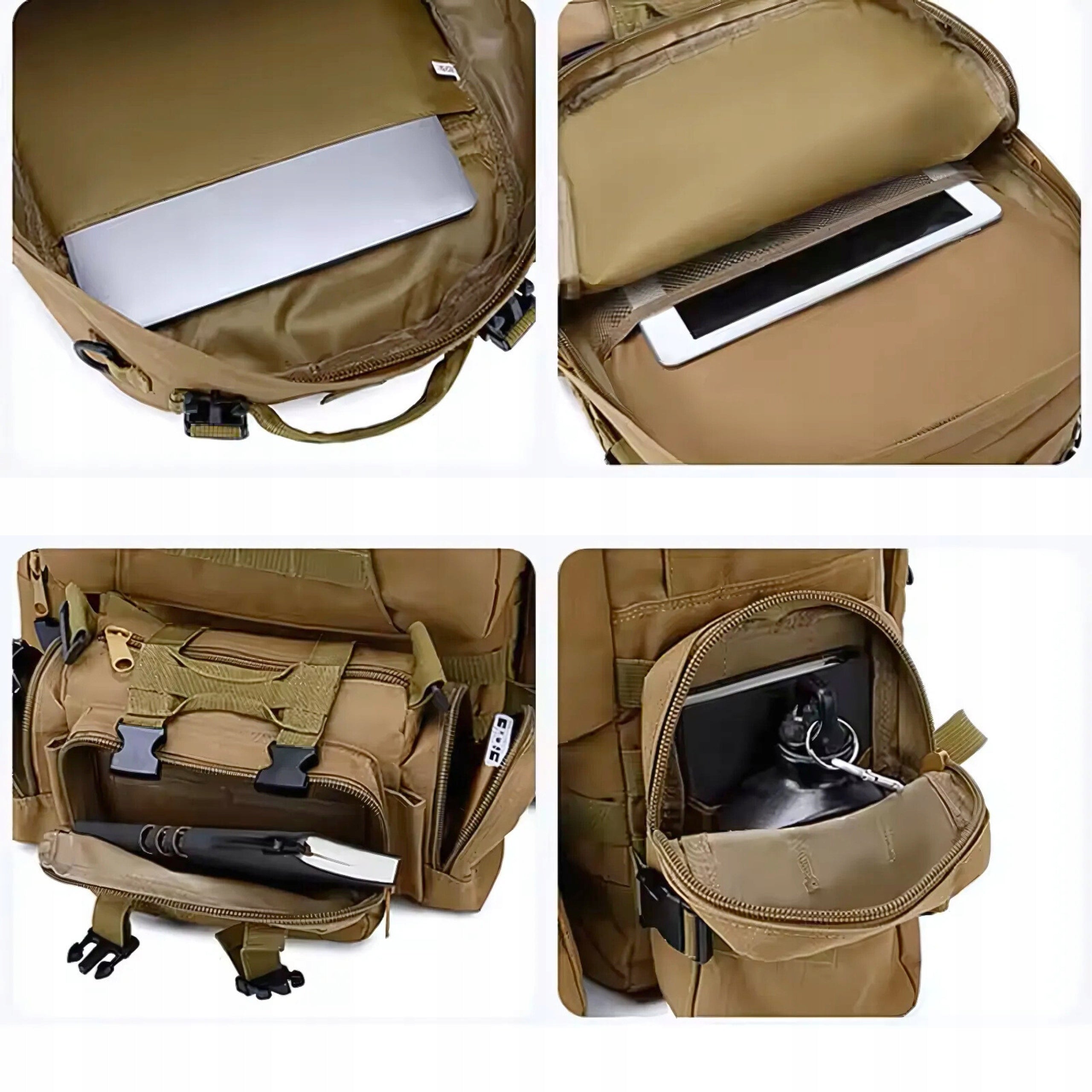 Carp Spinning Fishing Backpack 50L Waterproof Large Organizer Bag Model Militarny Nerka Pas na Ramię Przynęty Ryby Sprzęt