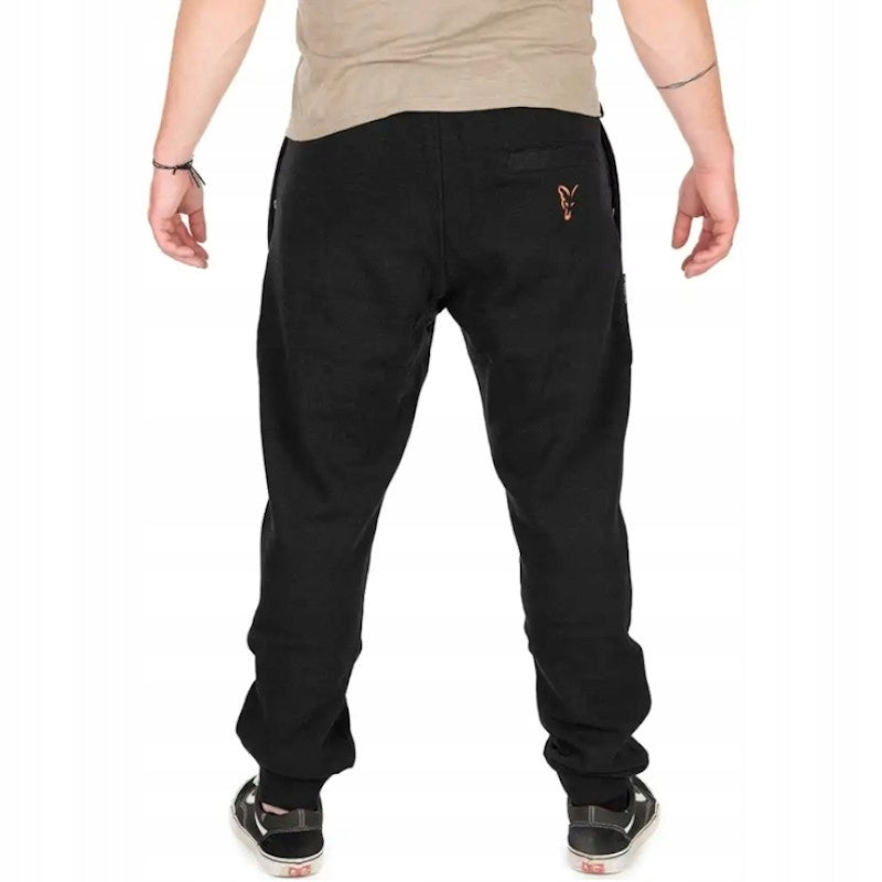 Carp Tracksuit Bottoms Fox Collection Jogger Black/Orange S Packaging status original
