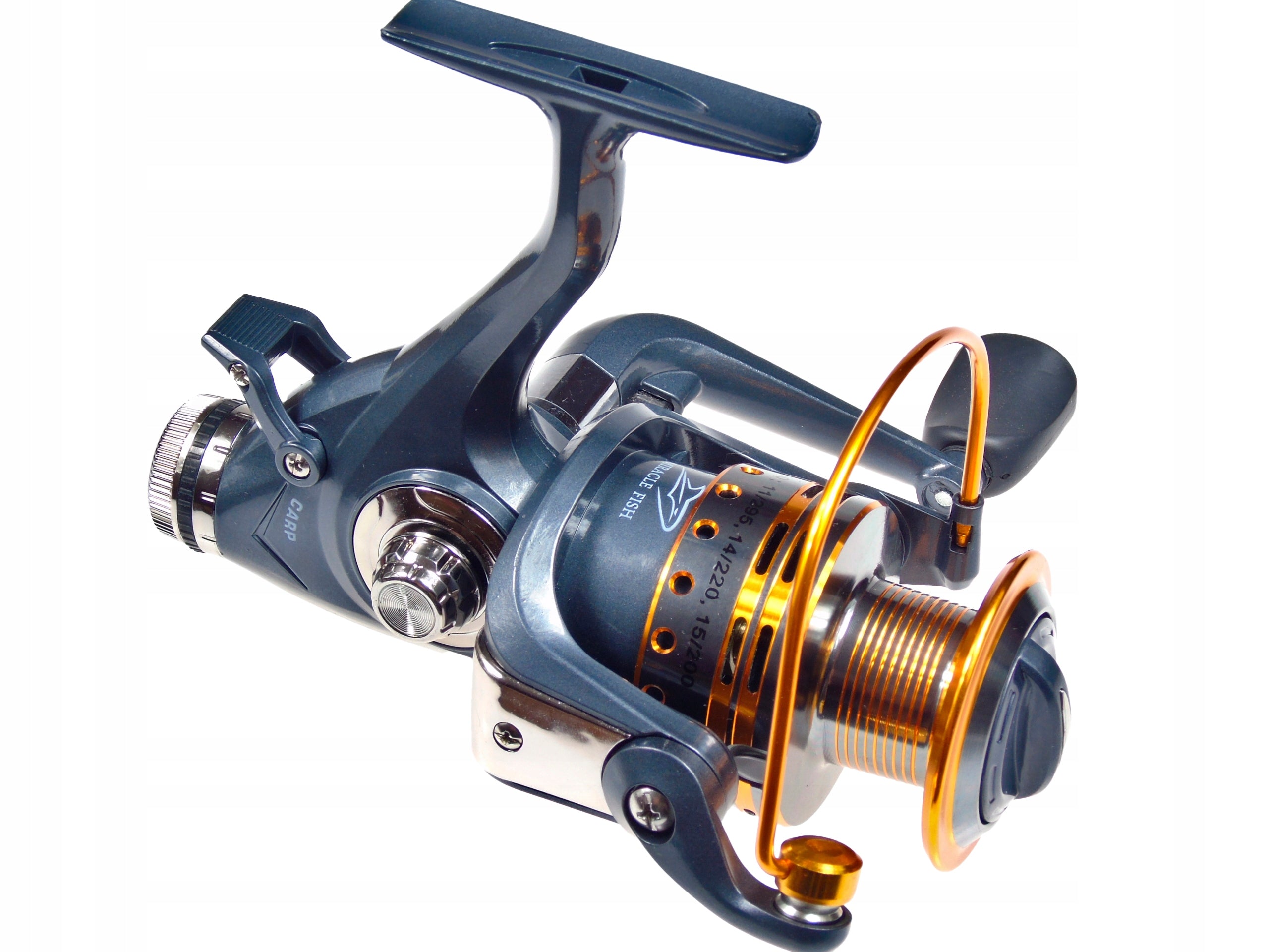 Carp reel Carp 6000 Free gear 9+1 Metal spool Brand Miracle Fish