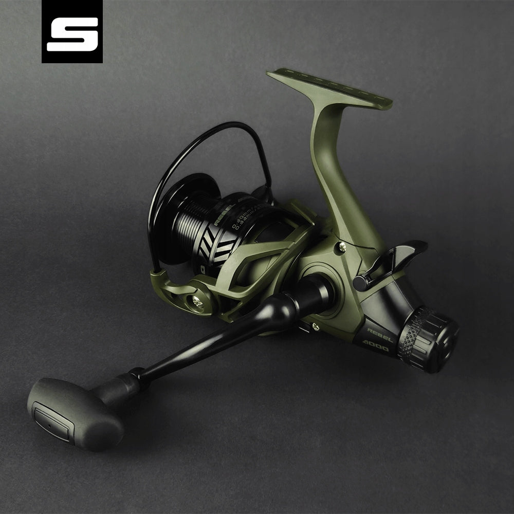 Carp reel with free gear Sahido REBEL REEL 4000 Strong Brake Brand Sahido
