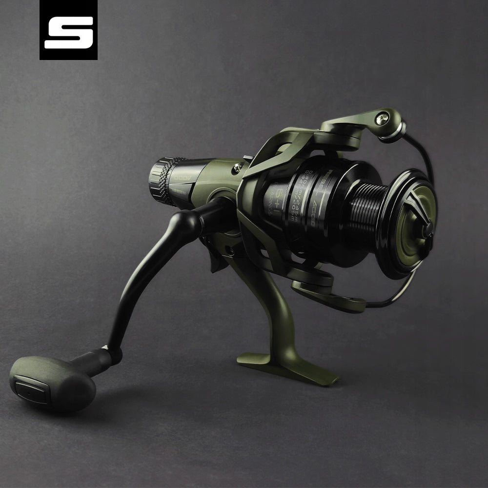 Carp reel with free gear Sahido REBEL REEL 4000 Strong Brake Fishing method float and ground