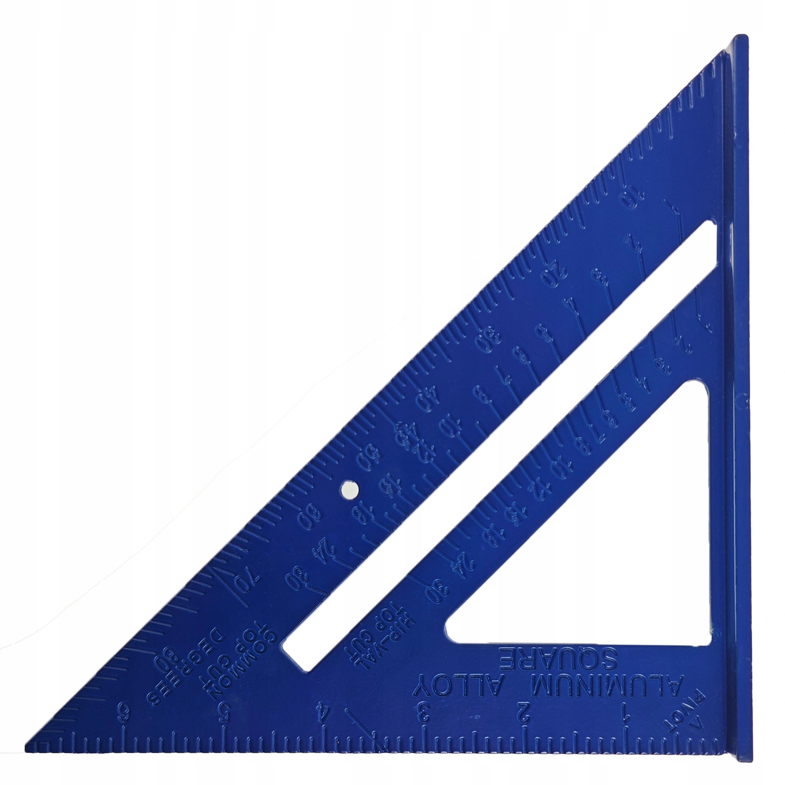 Carpenter angle aluminium 7" with graduation gr 4,0mm! Brand Dobo