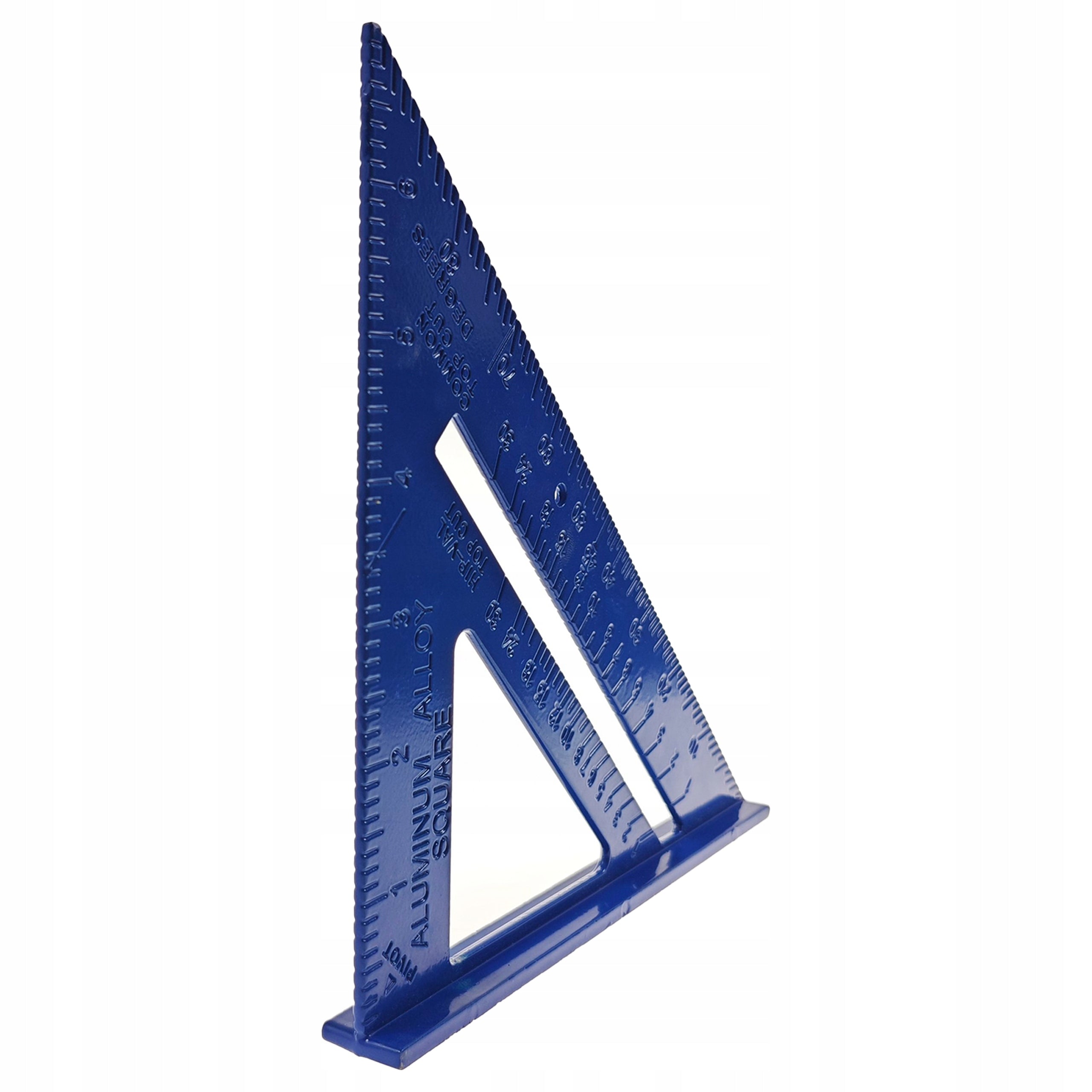 Carpenter angle aluminium 7" with graduation gr 4,0mm! Packaging status original