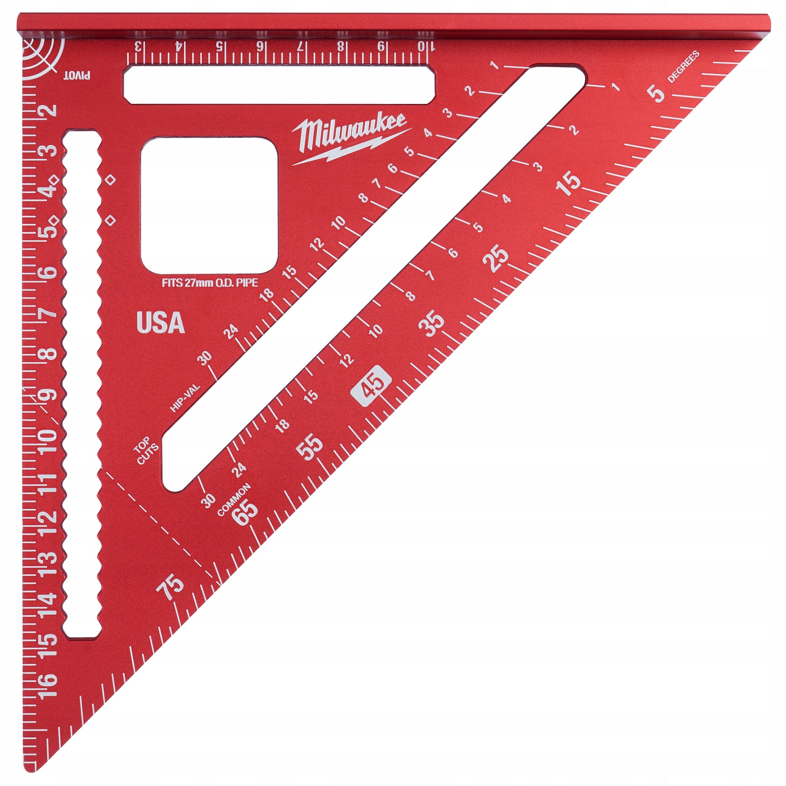 Carpenter angle carpentry Milwaukee with metric graduation Manufacturer code 4932472124