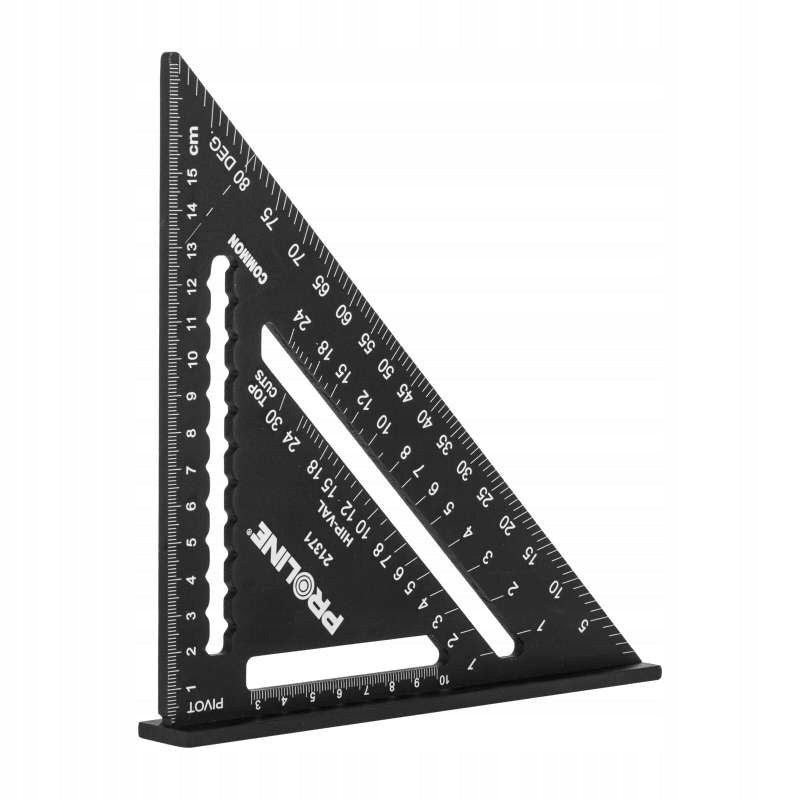 Carpenter angle with base Aluminium Precision PROLINE 21371 Kind universal square