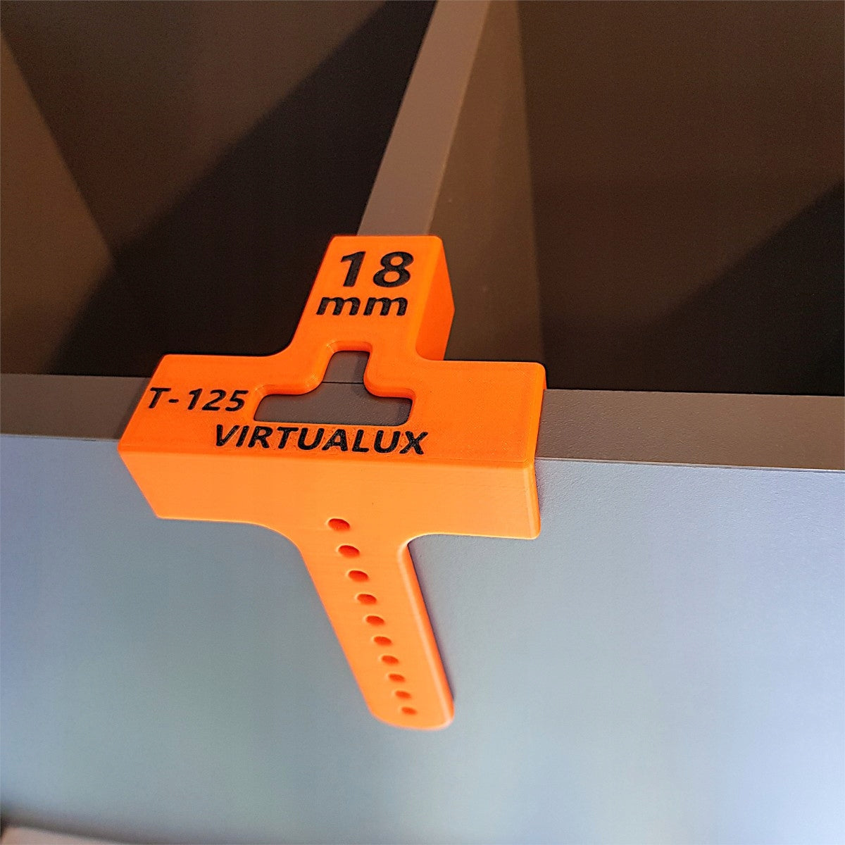 Carpentry Handle Third Hand Clamp for Body 18mm T Mounting Template Manufacturer code K_UST-125-18MM-PO_001