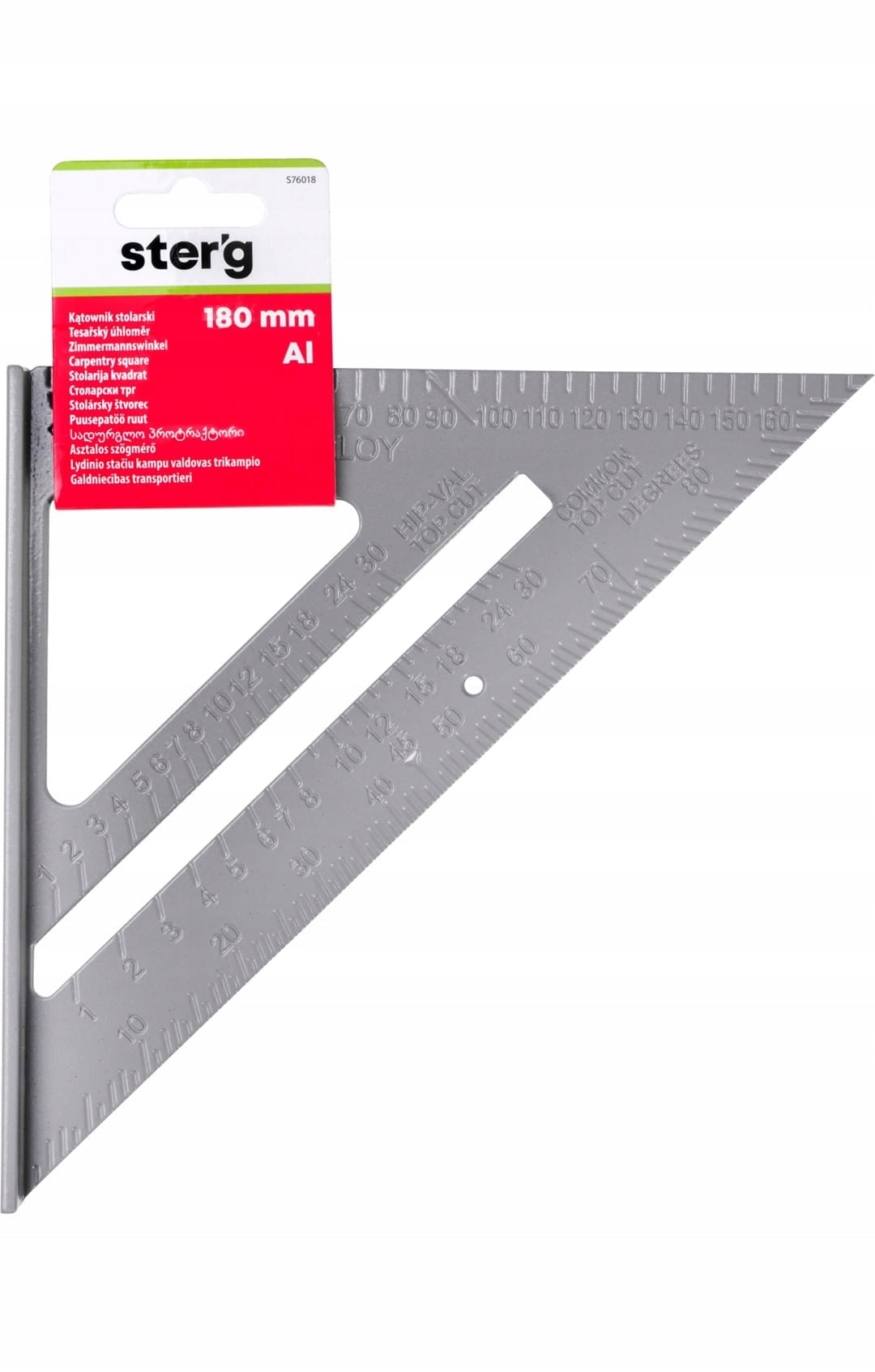 Carpentry angle 180 mm