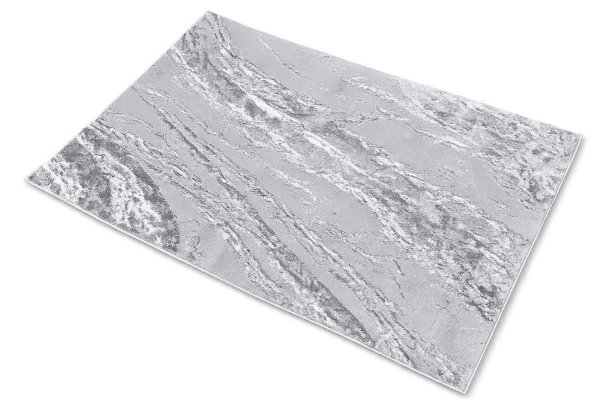 Carpet 120x180 MODERN GREY FOR LIVING ROOM BEDROOM FASHIONABLE FOR ROOM Packaging status original