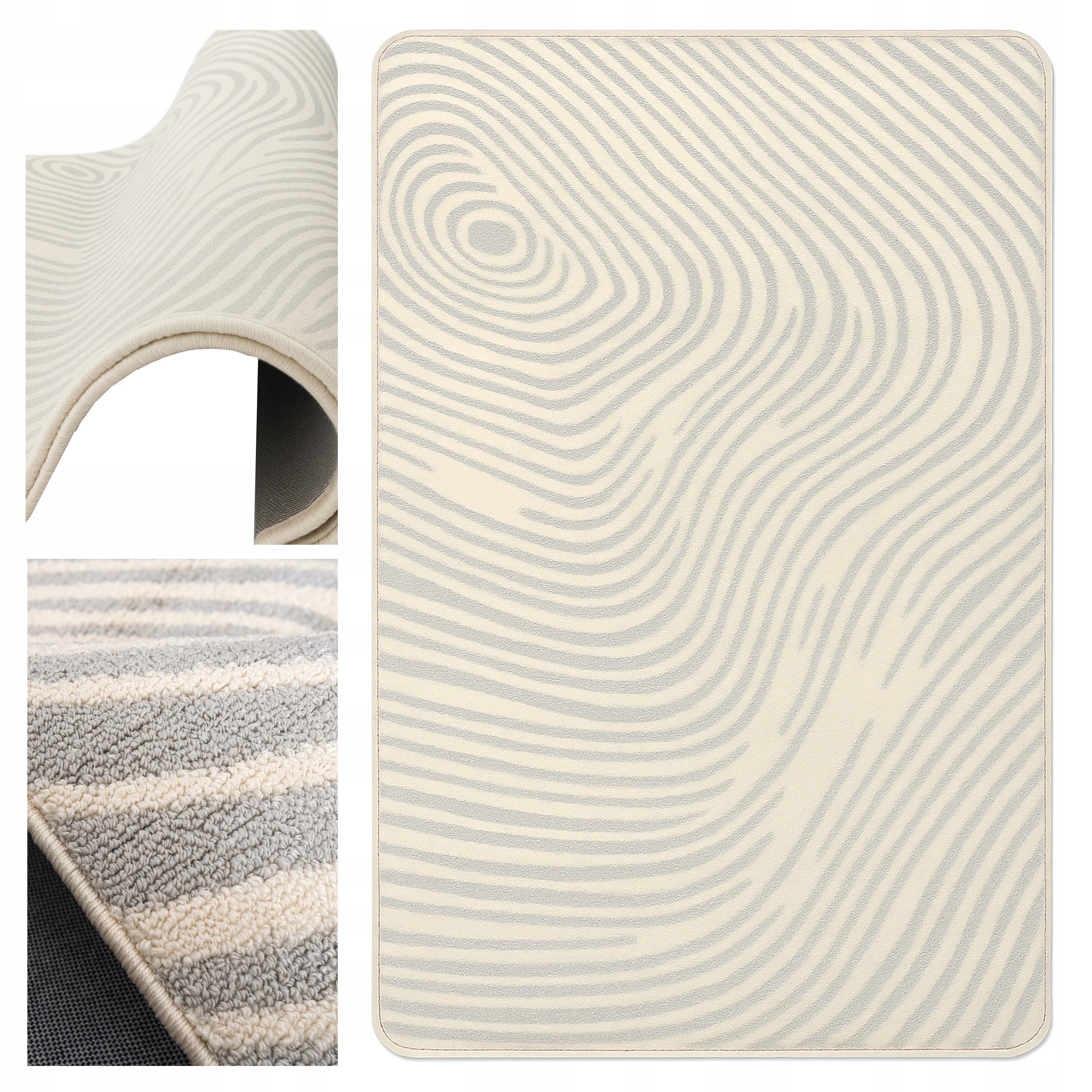 Carpet 160x230 for living room loop large japandi modern heavy thick POLO