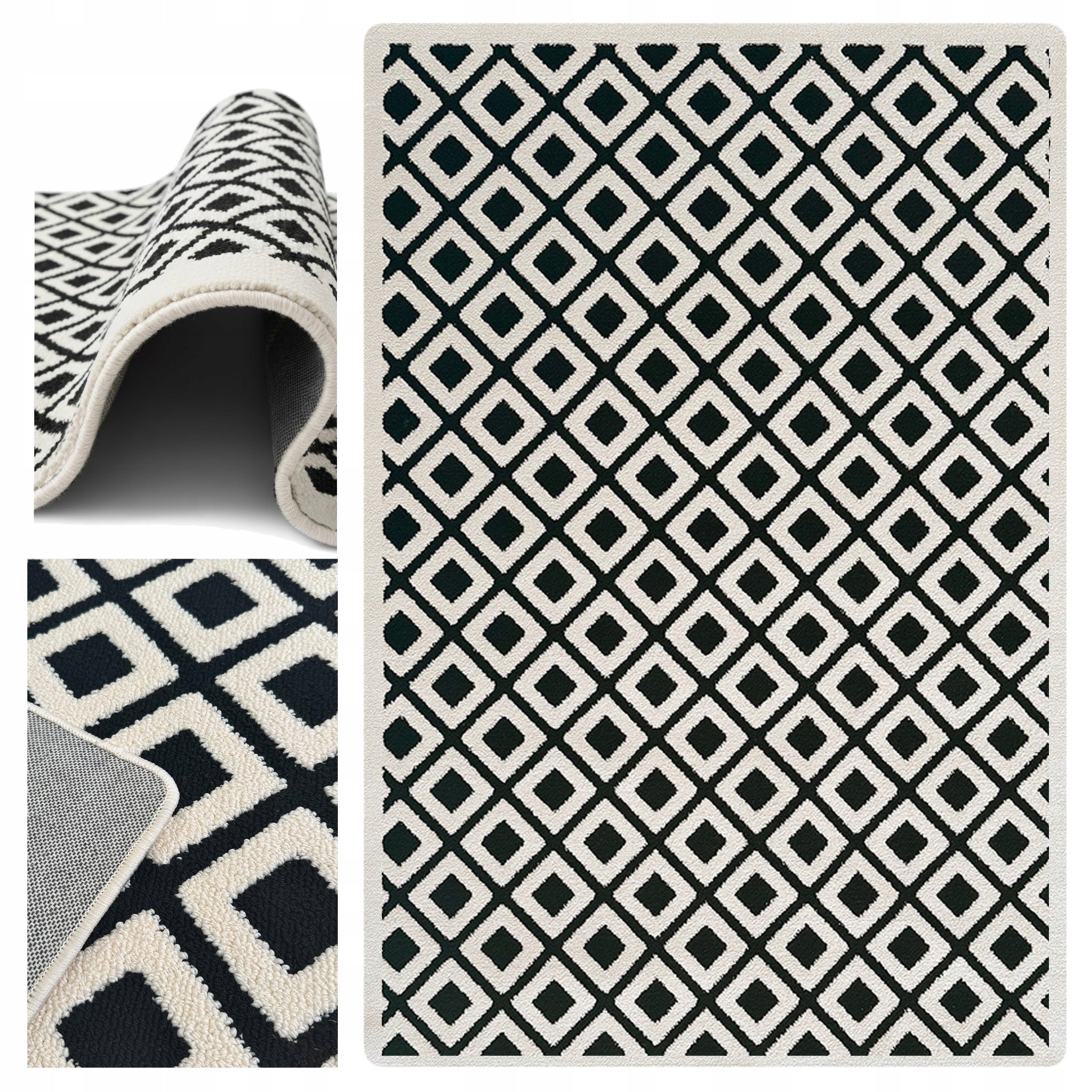 Carpet 160x230 for living room loop large japandi modern heavy thick POLO