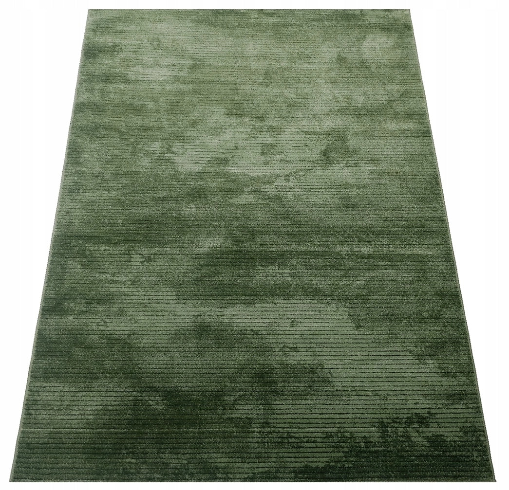 Carpet 200x290 GREEN MODERN UNIFORM FOR LIVING ROOM BEDROOM FASHIONABLE GREENERY