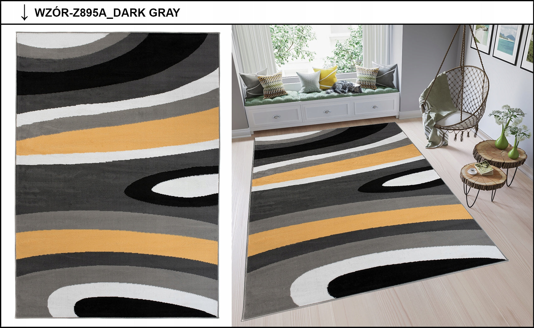 Carpet 200x300 BCF LUXURY SOFT MODERN DESIGNS Manufacturer code DYWAN BCF LUXURY MIĘKKI NOWOCZ