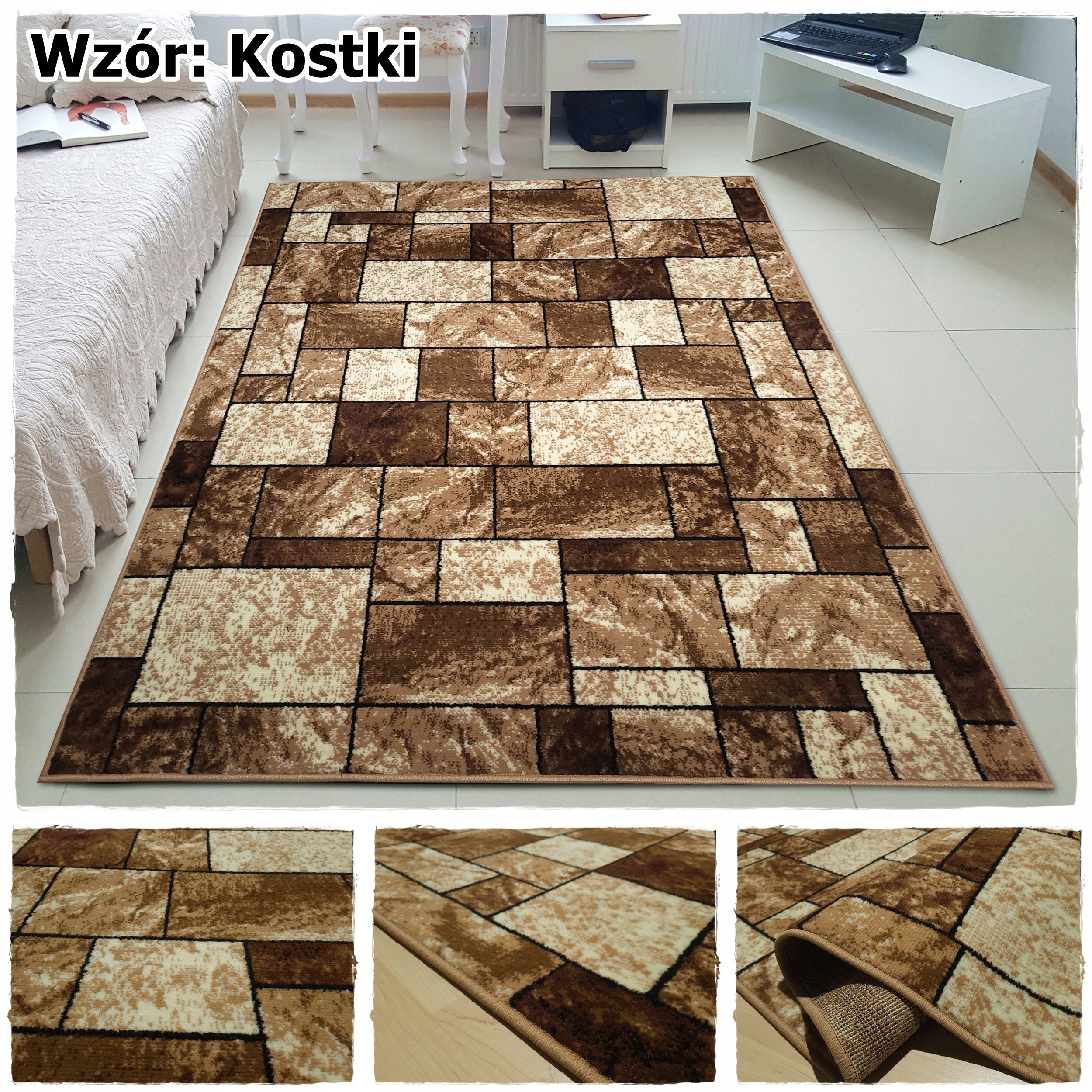 Carpet 250x350 Shiraz Classic for Living Room with Hair Good Woven Thickness 10 mm