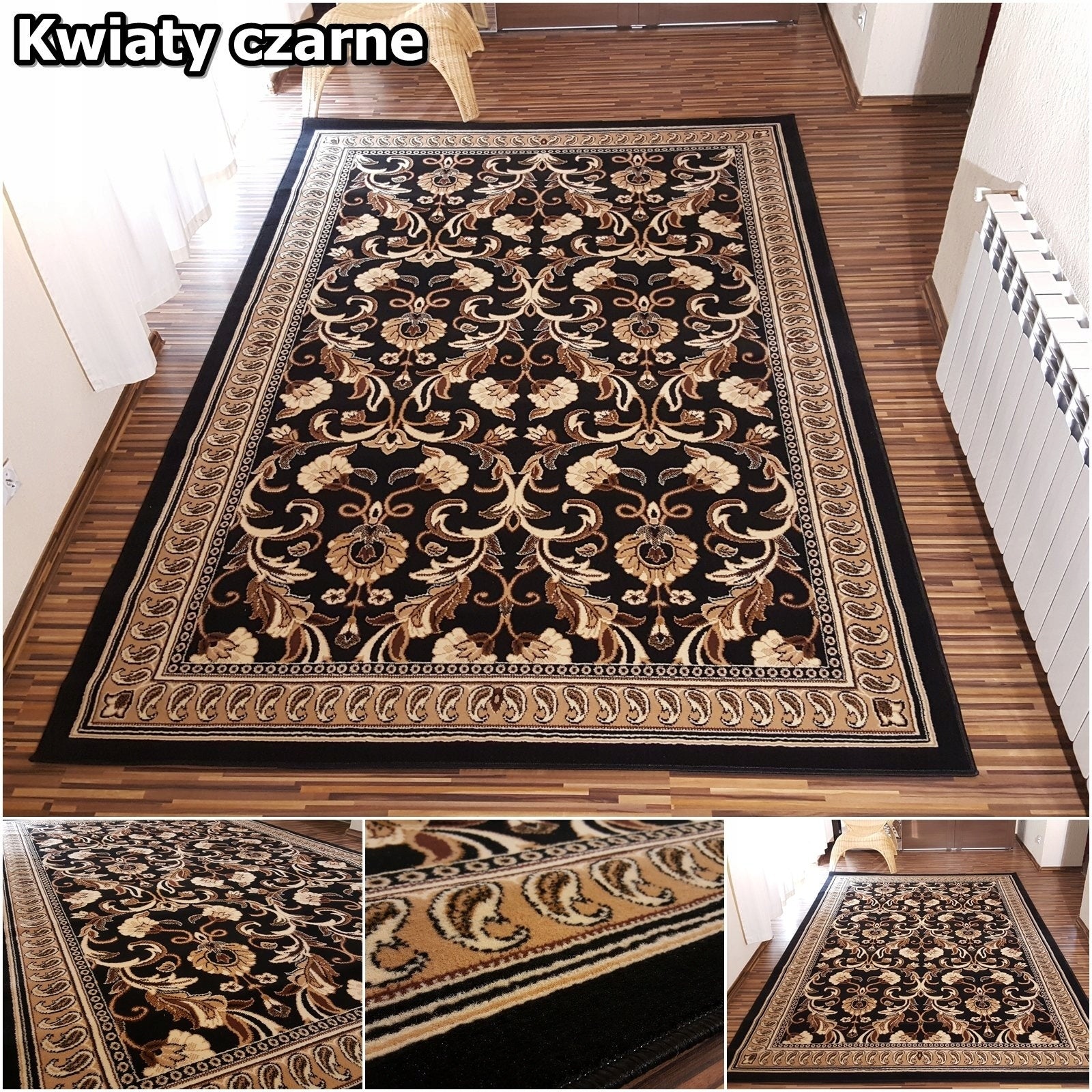 Carpet 300x400 Thickly Woven 3x4 Alfa Shiraz Bcf Belgium Brown Beige HQ MixPatterns Product width 300 cm