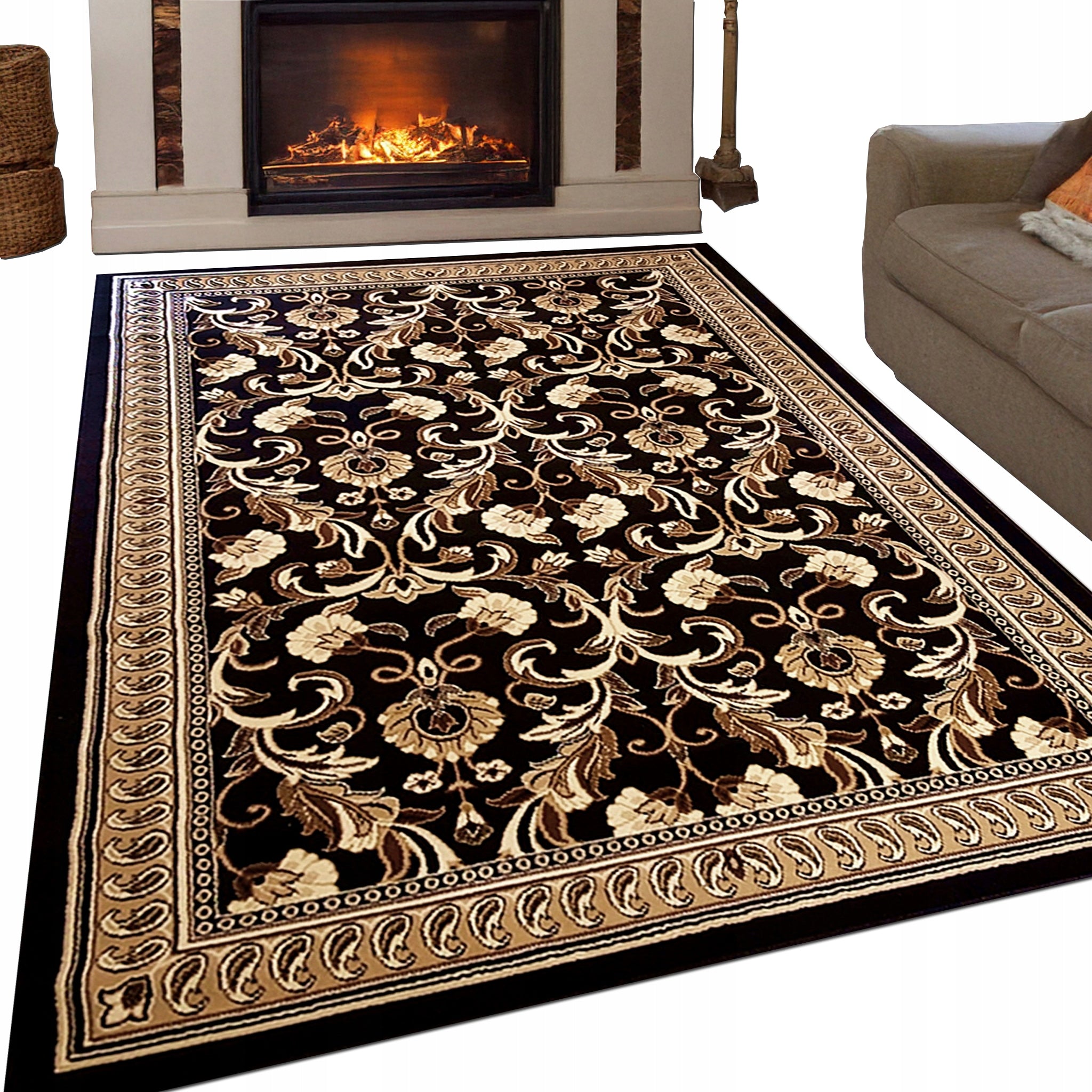 Carpet Alfa Belgian woven 300x400 3X4 4X3 living room Solid Stylish