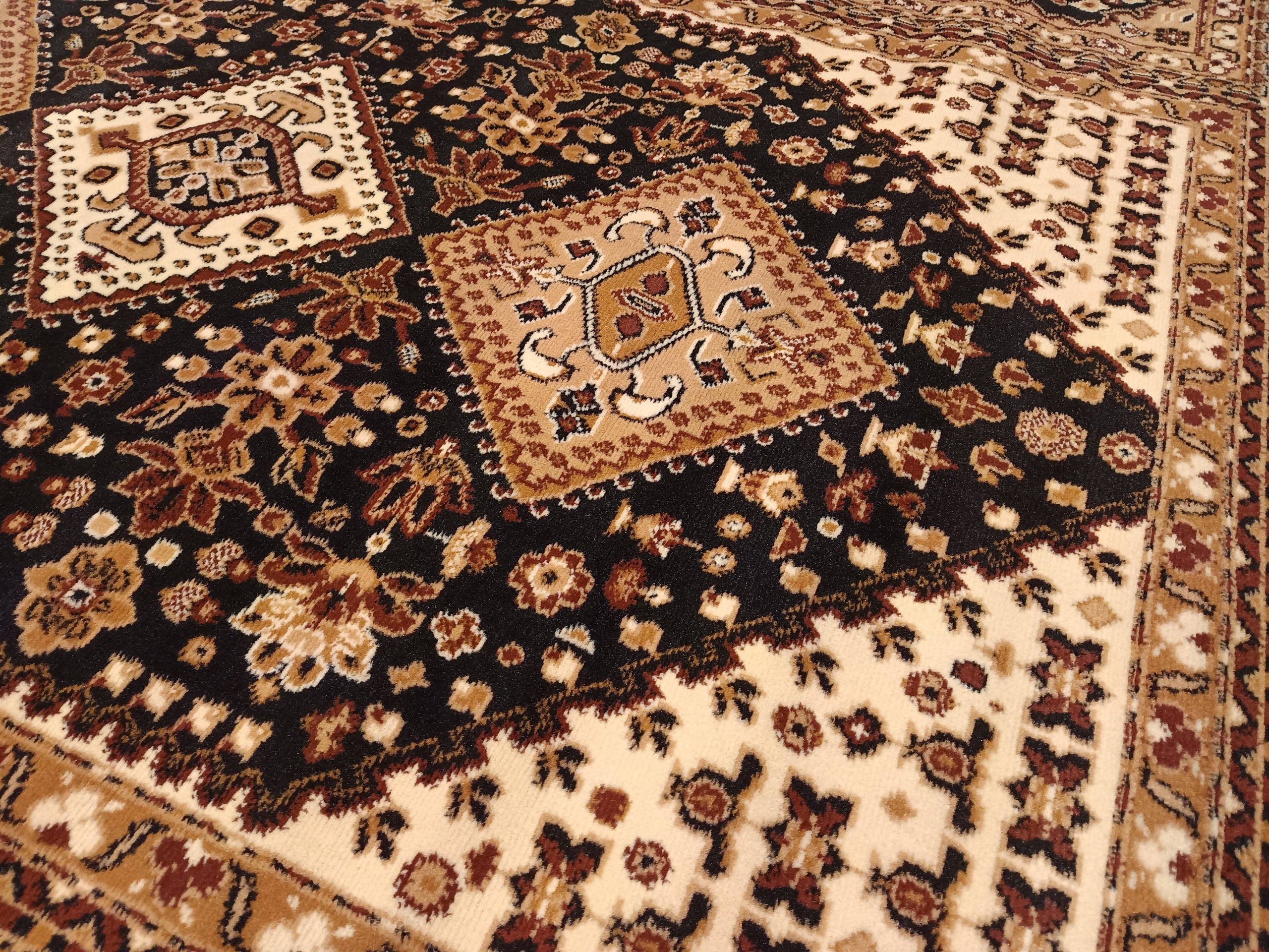 Carpet Alfa Thick Woven 250x350 for living room Belgian Solid EU Length 350 cm