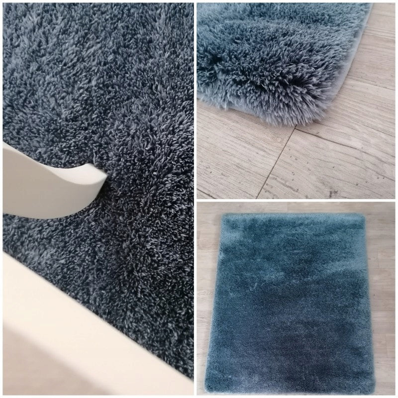 Carpet Alpaca Shaggy for Living Room Bedroom 160x230 grey hairy