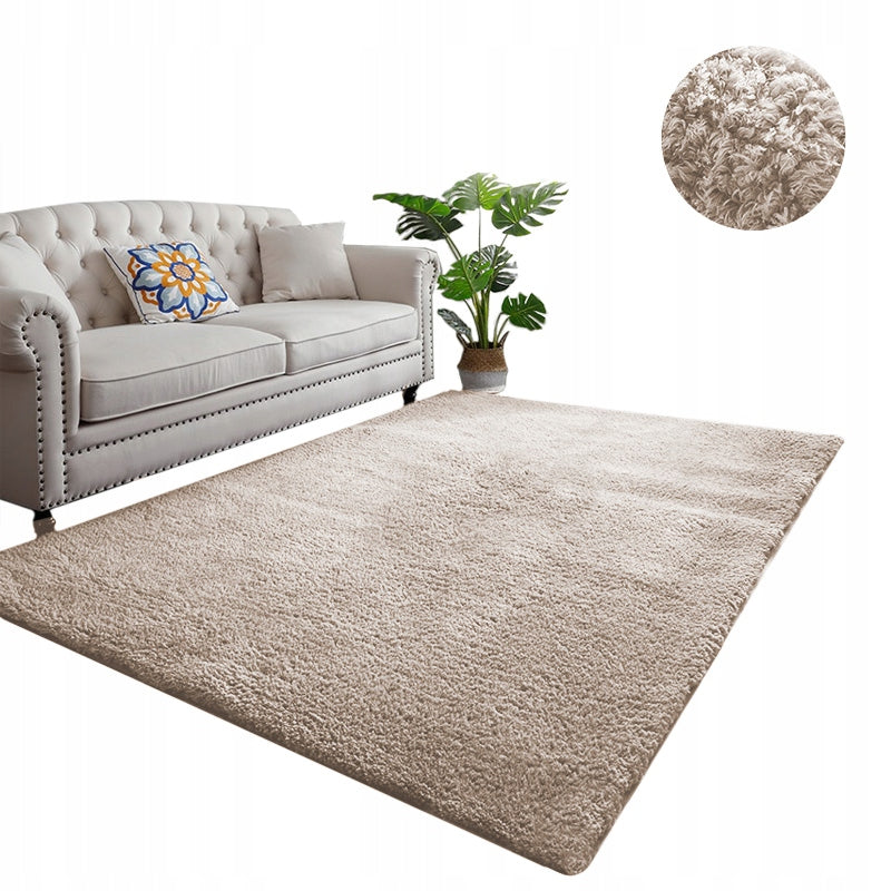 Carpet Alpaca modern fluffy plush soft loft living room 120x160