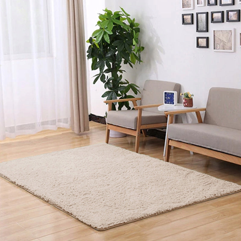 Carpet Alpaca modern fluffy plush soft loft living room 180x260 Shape rectangular
