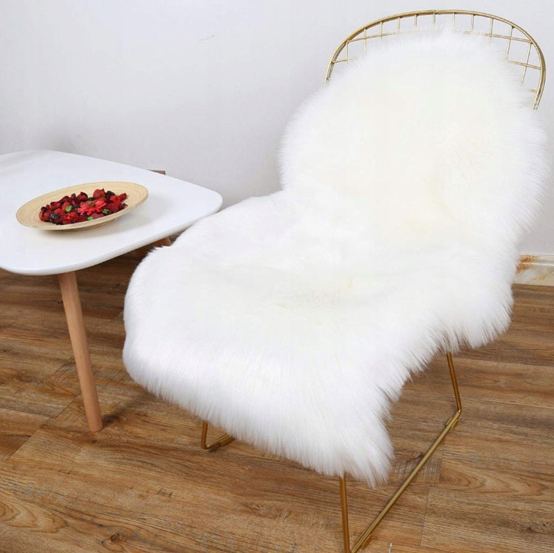 Carpet Artificial Sheepskin Fluffy Fur Rug For Living Room Soft 120 cm Brand Magnolia