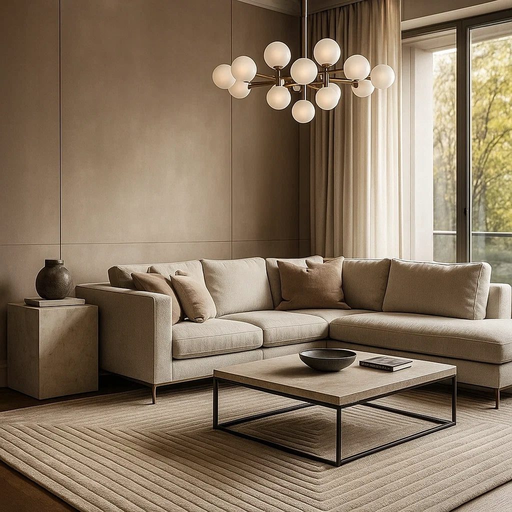 Carpet Beige LILY120x170 Modern Geometric Soft for Living Room Bedroom Manufacturer code lily.D787AP_0472